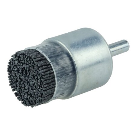 Weiler 1" Burr-Rx End Brush, Coated Cup, .055/80 CG 86097